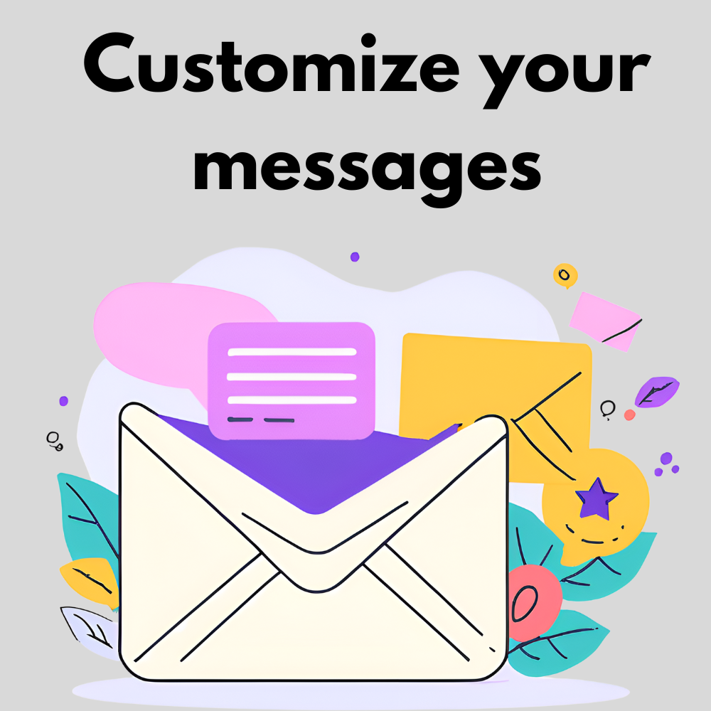 Customize-your-messages