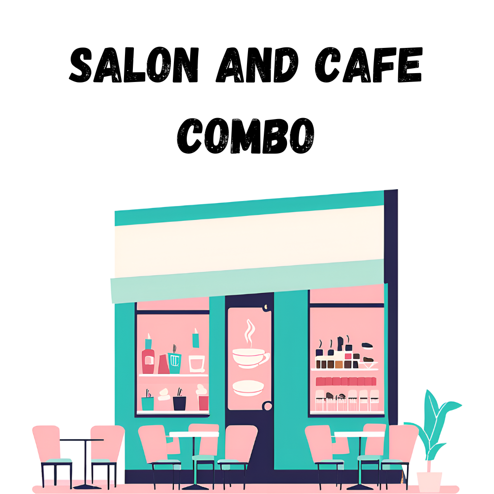 Salon-and-Cafe-Combo